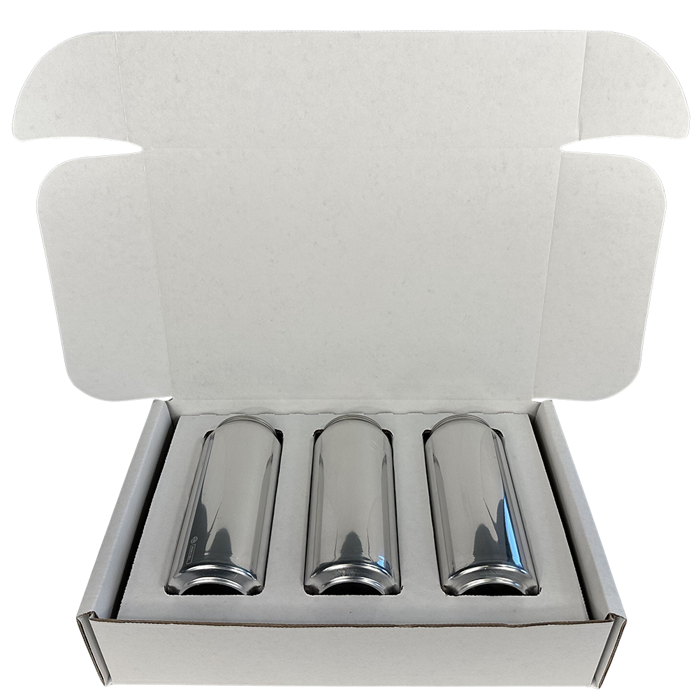 3 Pack Shipping Box For Sleek Cans 16oz and 12oz – Whale Pod Shipper