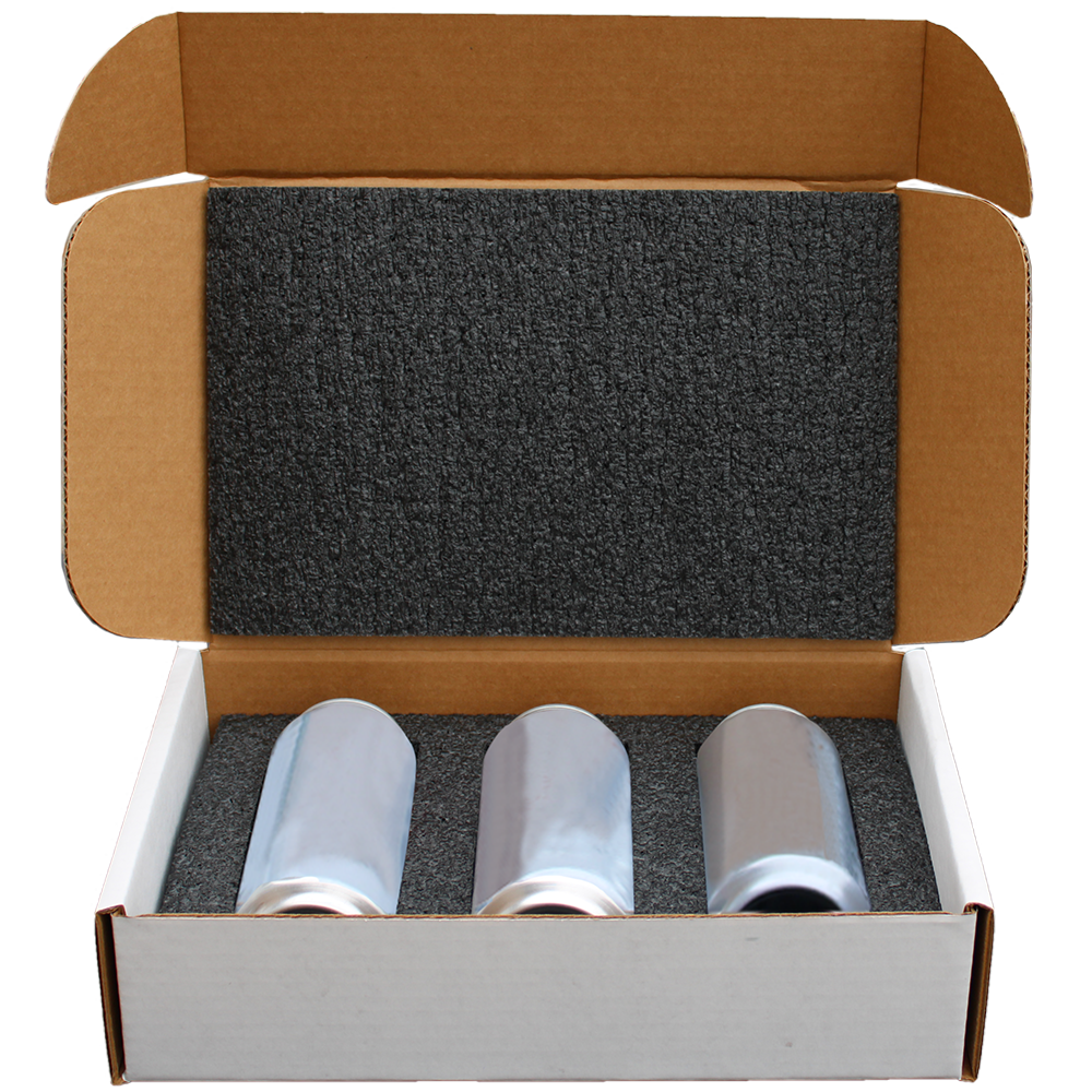 3 Pack Shipping Box For Cans 16oz and 12oz – Whale Pod Shipper