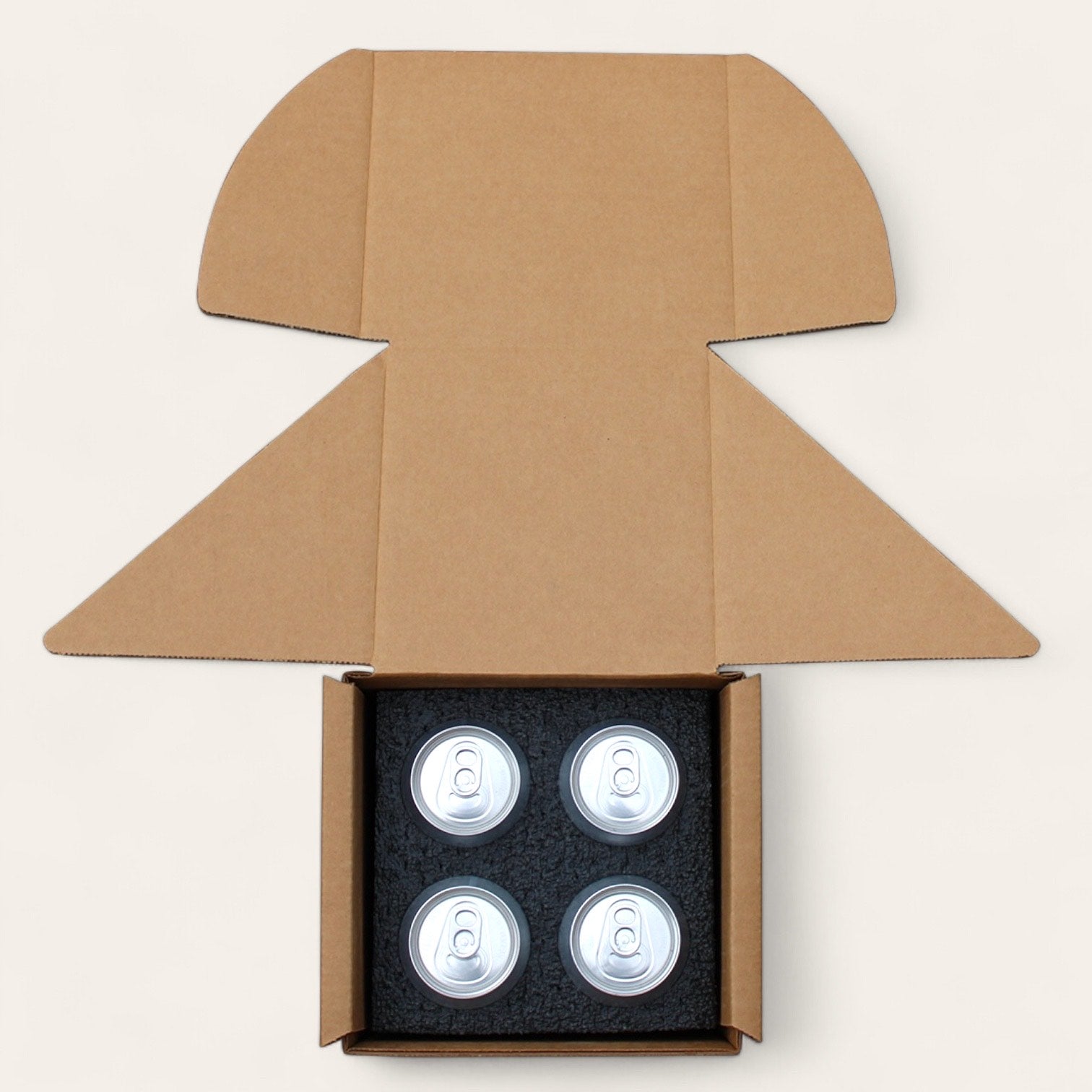 4 Pack Premium Shipping Box for Beer and Beverages – Whale