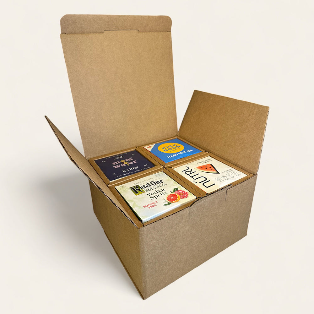 16-Pack Slim Can Shipping Box – Whale Pod Shipper