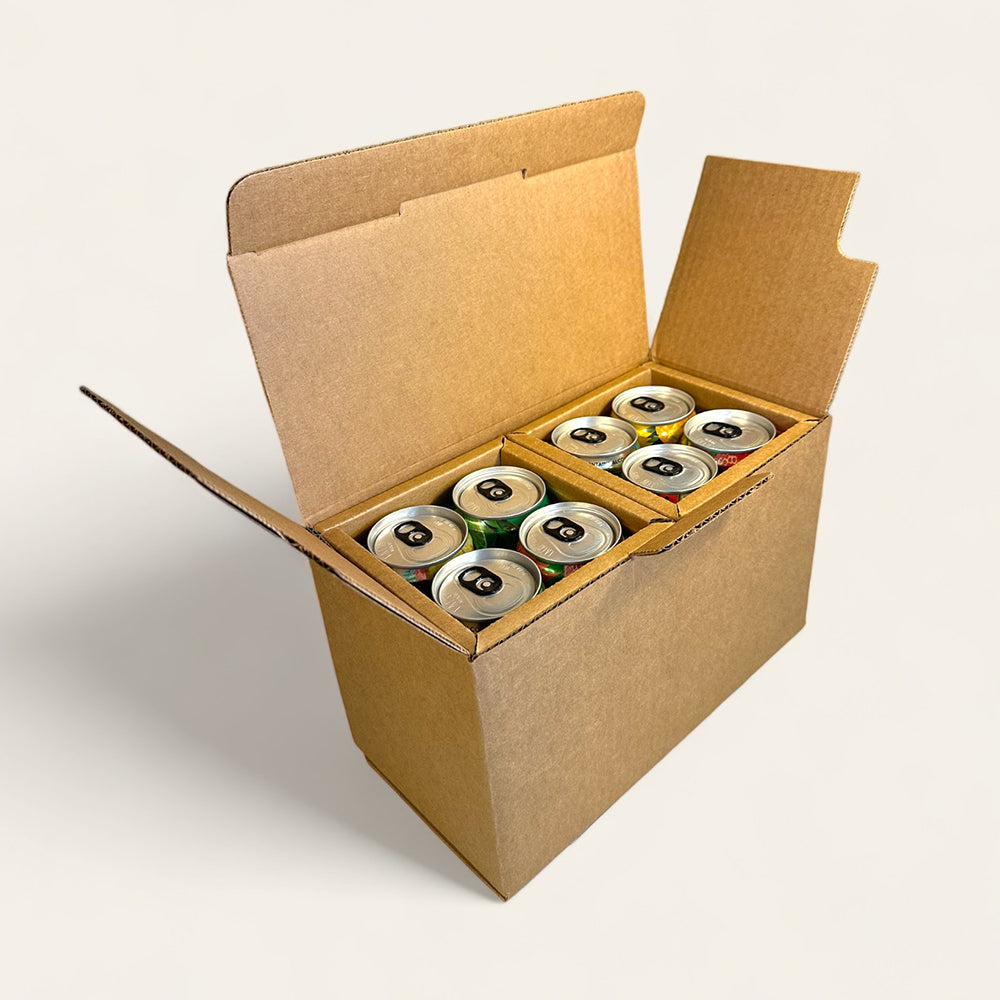 8-Pack Slim Can Shipping Box – Whale Pod Shipper