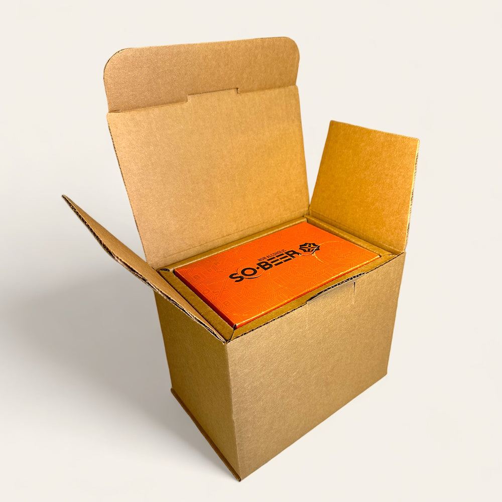 6-Pack Slim Can Shipping Box – Whale Pod Shipper