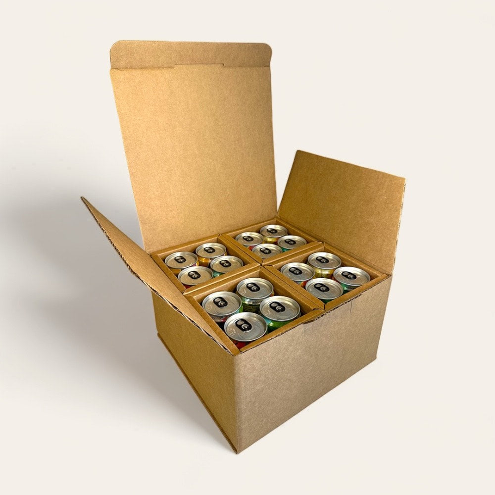 その他 Sadi Slim x2 boxes 16-Pack Slim Can Shipping Box – Whale Pod Shipper