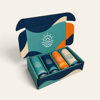 Custom Printed 4 Pack 16oz Can Unboxing Bio-Pod Whale Pod Shipper