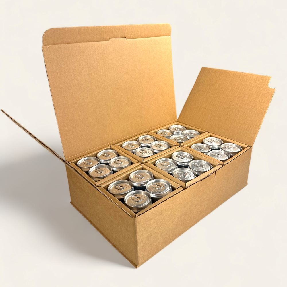 24-Pack 7.5oz 8oz Slim Can Shipping Box – Whale Pod Shipper
