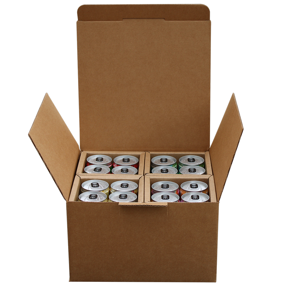 sleek can shipping boxes 16 pack slim 12oz