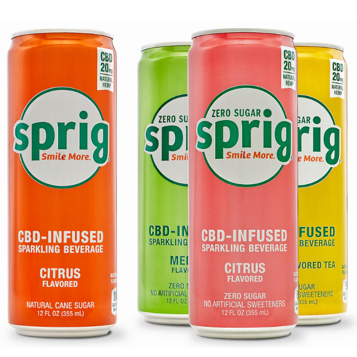 cbd infused seltzer water sparkling beverages