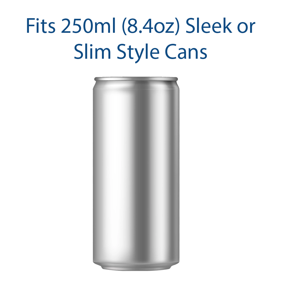 250ml wine can shipping boxes 8.4oz sleek can