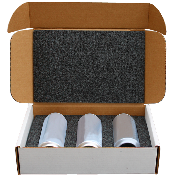 3 Pack Shipping Box For Cans 16oz and 12oz – Whale Pod Shipper