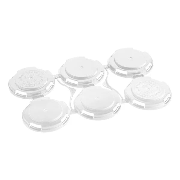 Paktech™ 6 Pack Sleek Can Carriers - Pack of 25