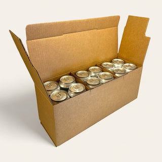 12 pack beer can shipping boxes for beverage cans 12oz 16oz