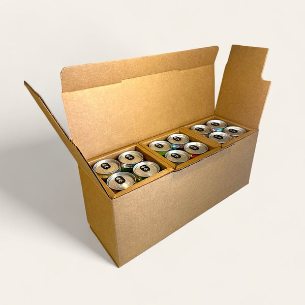 12-Pack Slim Can Shipping Box – Whale Pod Shipper
