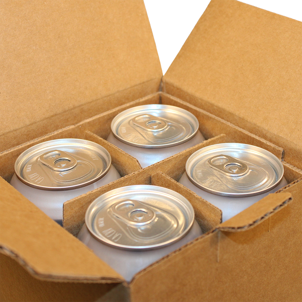 dividers for shipping cans 16oz separators cardboard partitions box