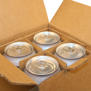 dividers for shipping cans 16oz separators cardboard partitions box