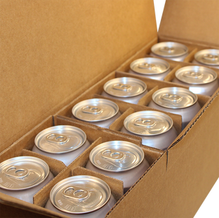 box dividers for cans 16oz partition cardboard