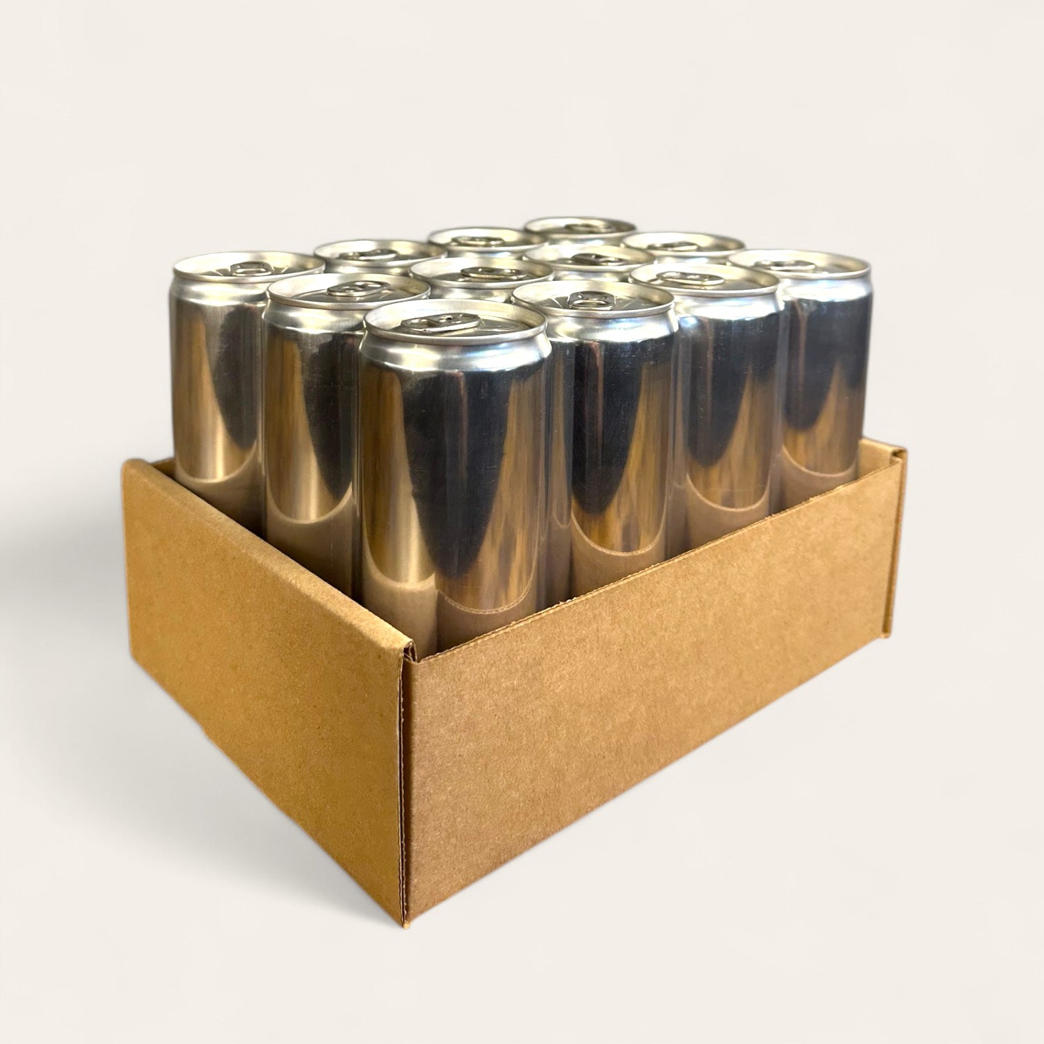 Can Inversion Tray Sleek Can Carrier Trays for 12 12oz Slim Beverage Cans – Whale Pod Shipper